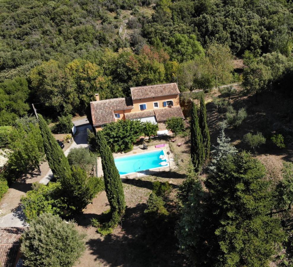 Вилла Le Mas Cevenol Saint-Hilaire-de-Brethmas Экстерьер фото